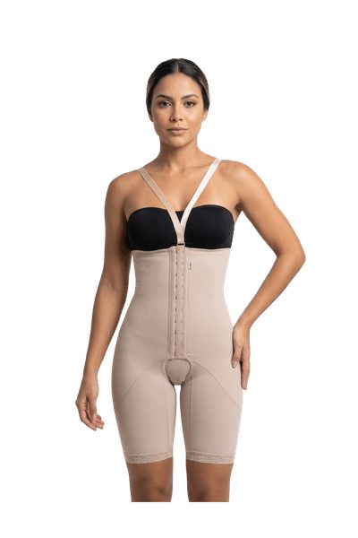 Faja Cintura Alta con Cierre Frontal y Tirantes Extraíbles
