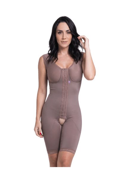 Faja Premium Camiseta sin Mangas, Short y Cierre Frontal