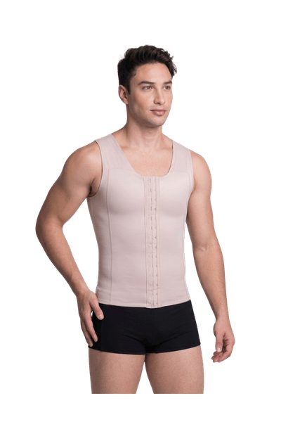 Chaleco Camiseta sin Mangas con Cierre Frontal